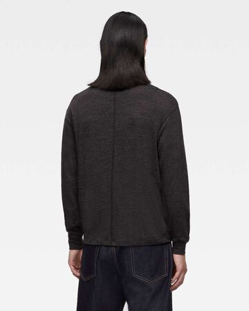 MERINO WOOL L/S TEE,GRY, large image number 2