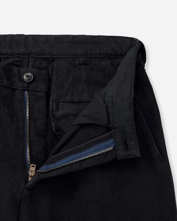 SASHIKO PANTS-OVERDYE,BLK, large image number 4