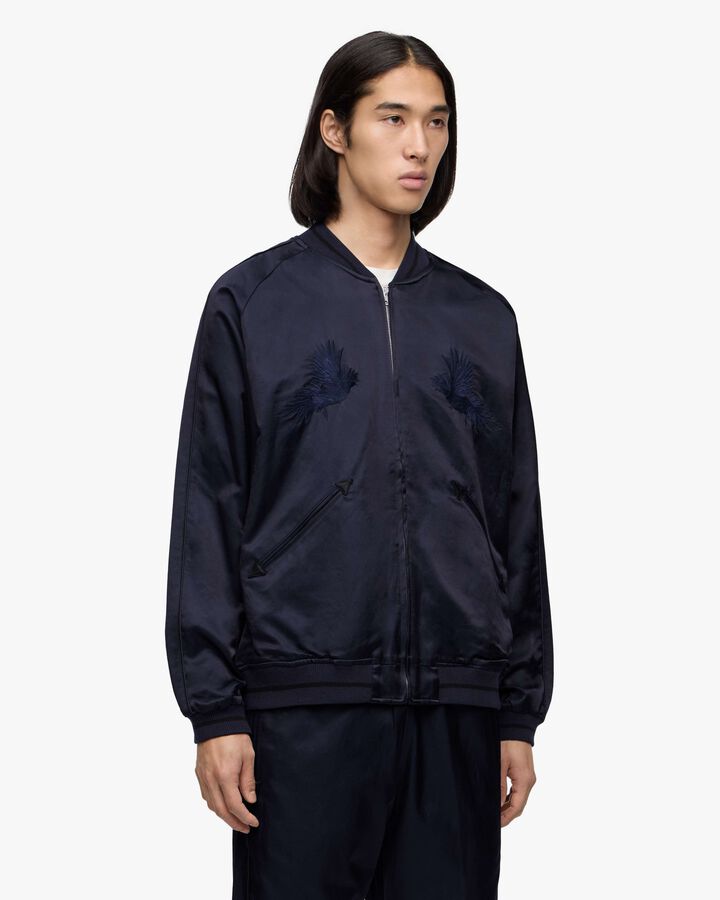 SATIN SOUVENIR JACKET,, medium