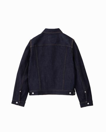 #013 STANDARD DENIM JACKET WOMEN'S 14.7oz,Indigo, large image number 2