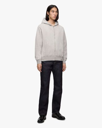 LOOPWHEEL SWEAT ZIP UP HOODY,GRY, large image number 3