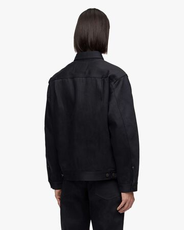#002 STANDARD DENIM JACKET 14.7oz,BLK, large image number 2
