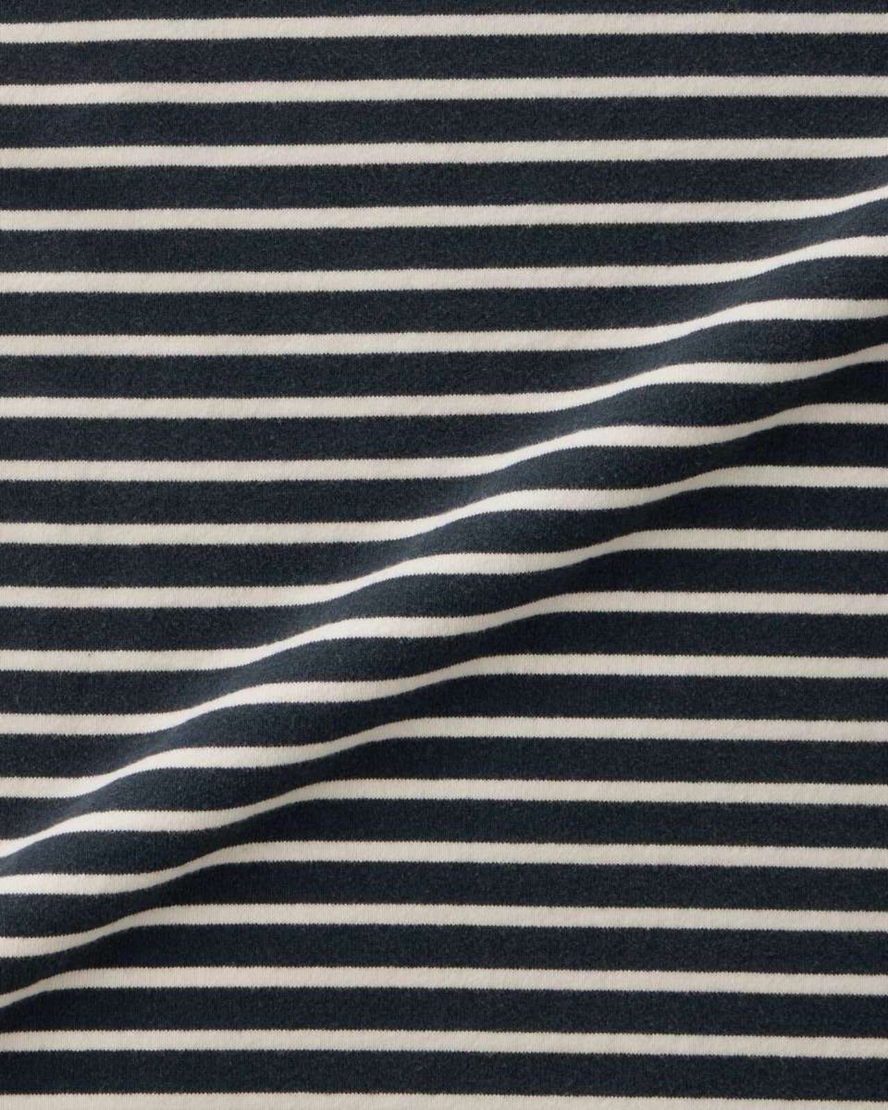 BASQUE BORDER S/S TEE,NAVY, large image number 9