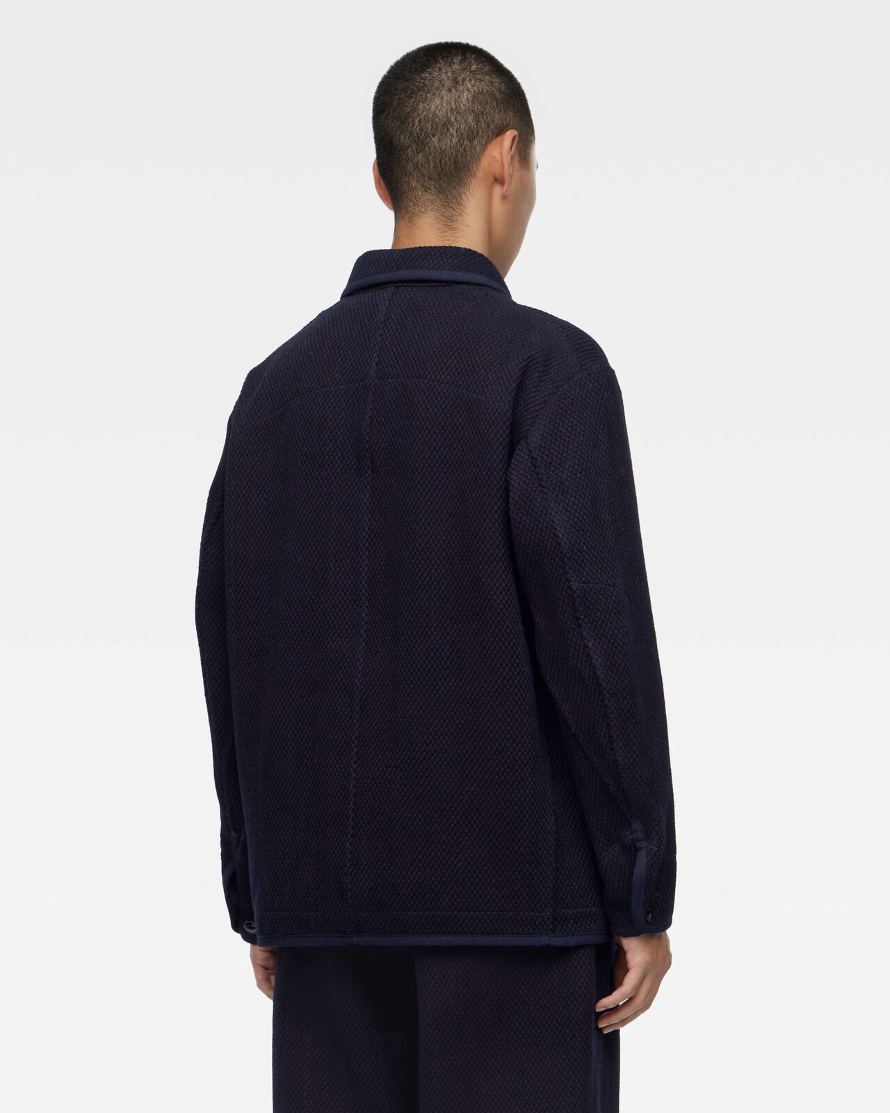 HEAVY SASHIKO JACKET,Indigo, large image number 2