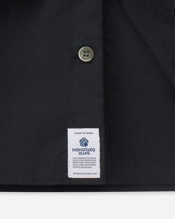 TRIPLE STITCH L/S WOOL TROPICAL SHIRT,NAVY, large image number 10