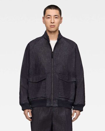DENIM DRIZZLER JACKET,Indigo, large image number 0