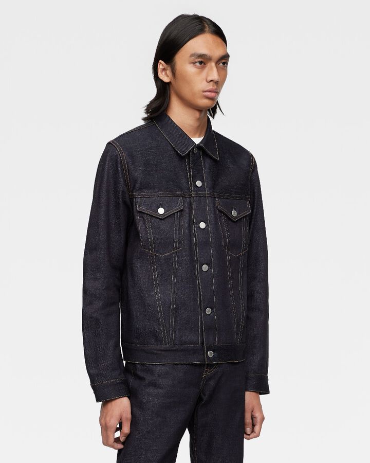#003 STANDARD DENIM JACKET 14.7oz,, medium