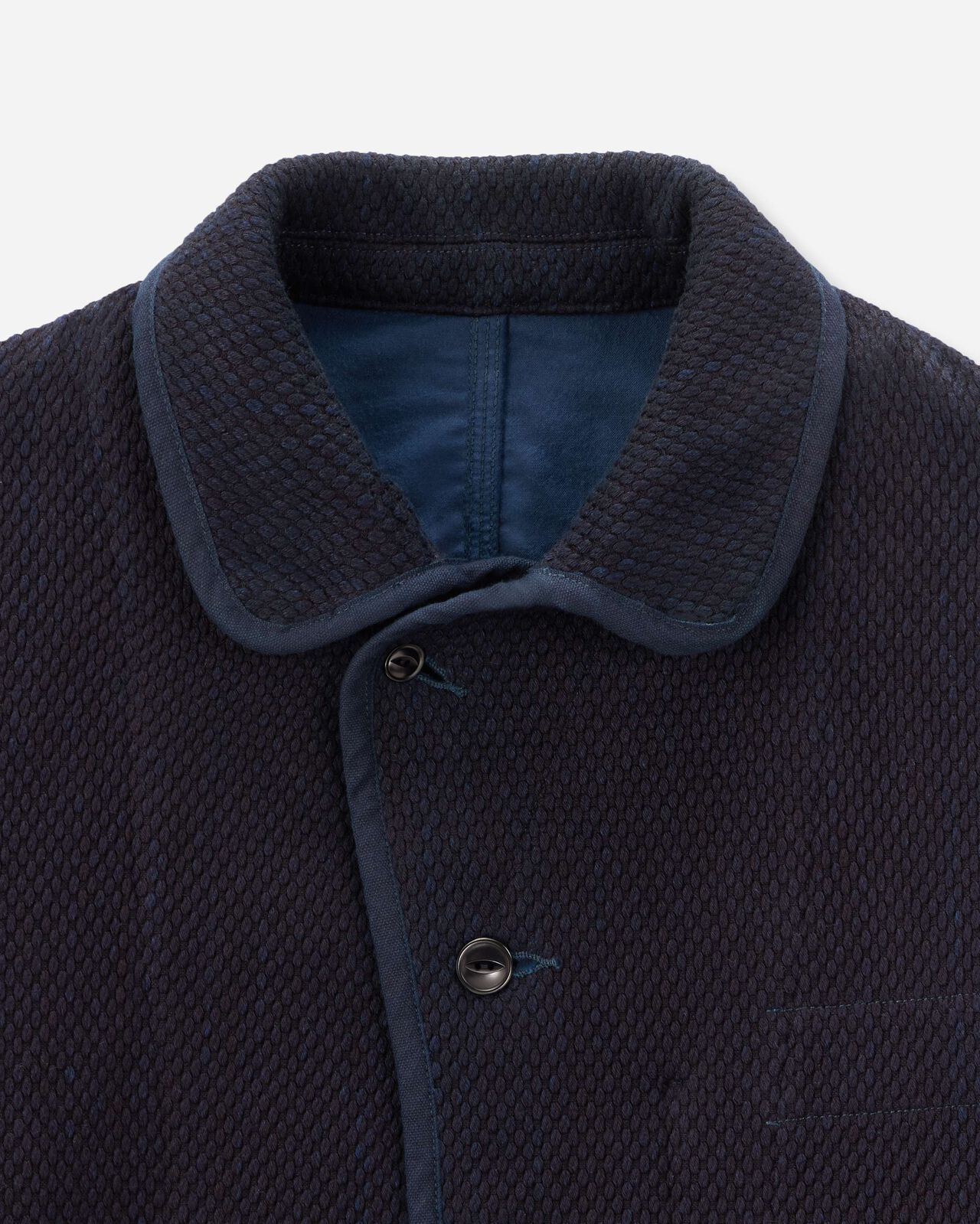 HEAVY SASHIKO JACKET,Indigo, large image number 10
