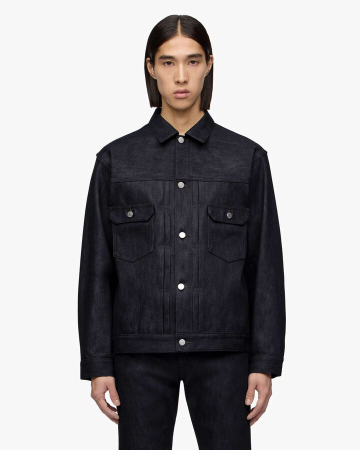 #002 CASHMERE DENIM JACKET 13.7oz,, medium