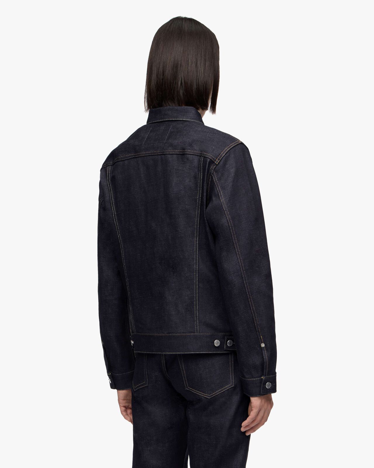 #003 STANDARD DENIM JACKET 14.7oz,Indigo, large image number 2