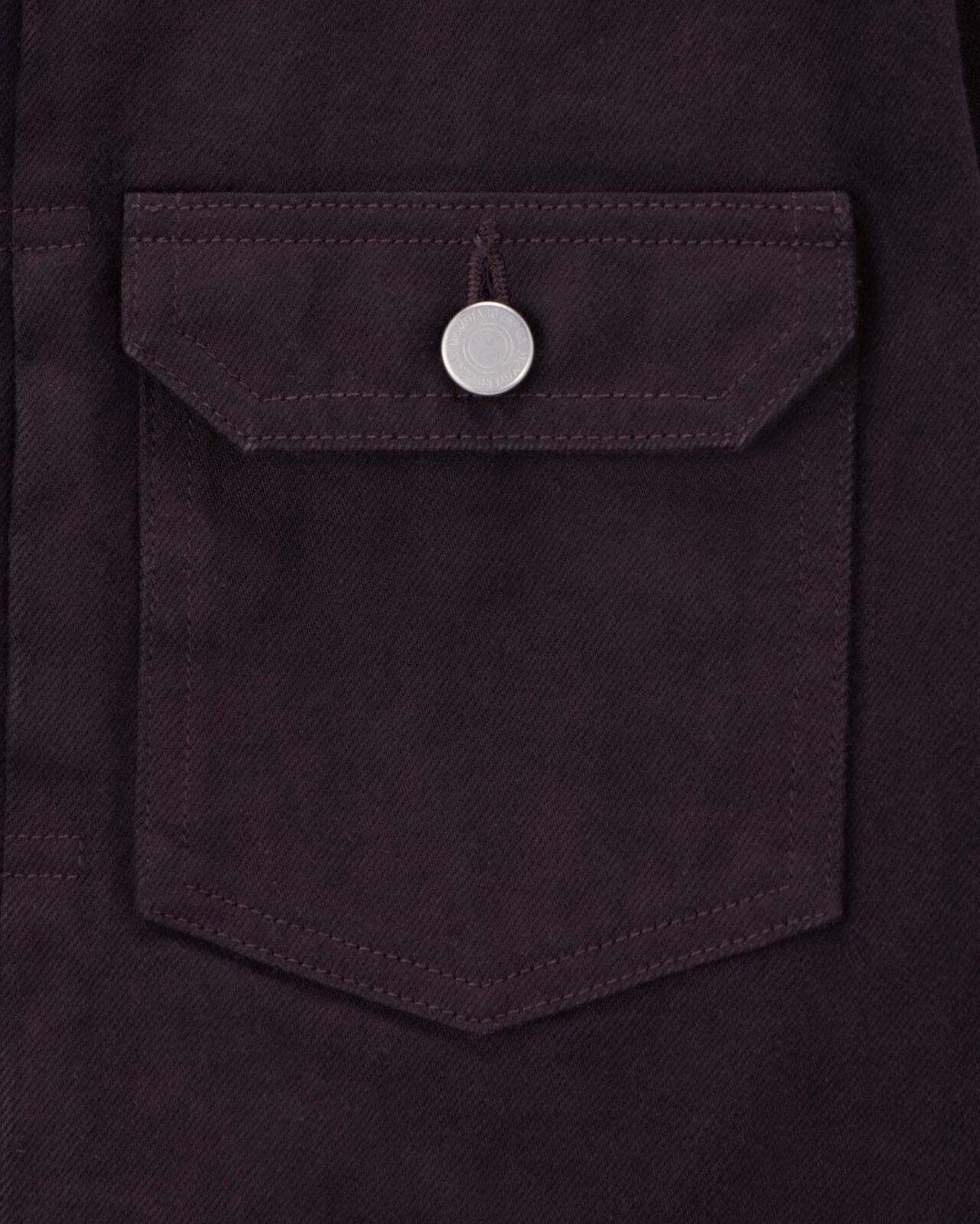 [arriving 8/21] #001 DENIM JACKET - SHIKON,PURPLE, large image number 8