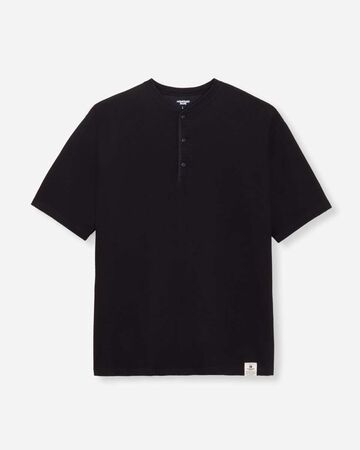 HENRY NECK S/S TEE,BLK, large image number 5