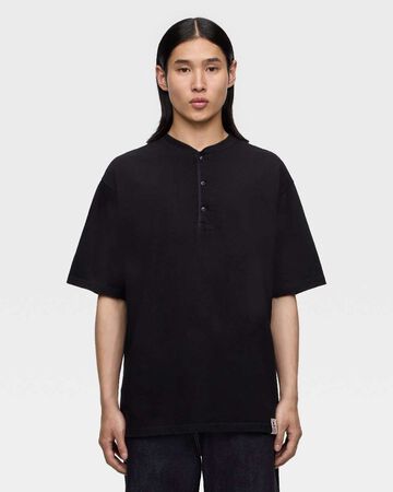 HENRY NECK S/S TEE,BLK, large image number 0