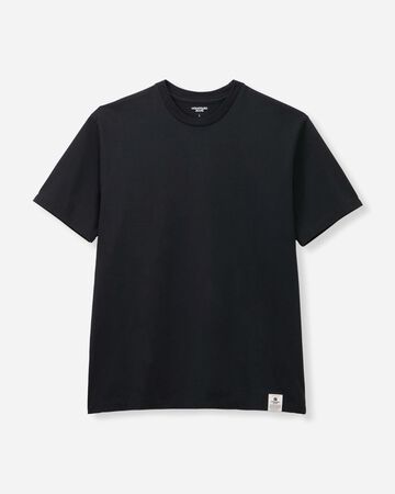 SUVIN COTTON S/S TEE-REGULAR FIT,BLK, large image number 2
