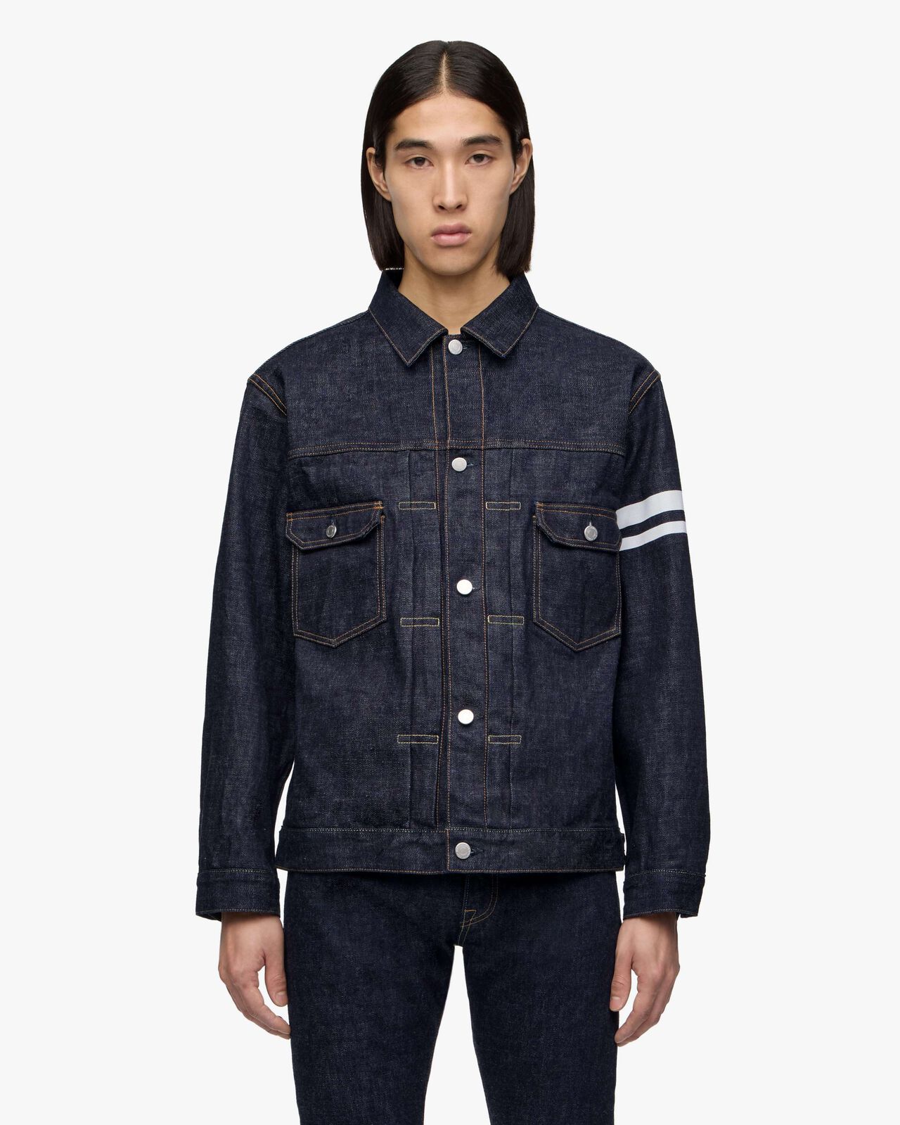 #002 CLASSIC DENIM JACKET 15.7oz,Indigo, large image number 0