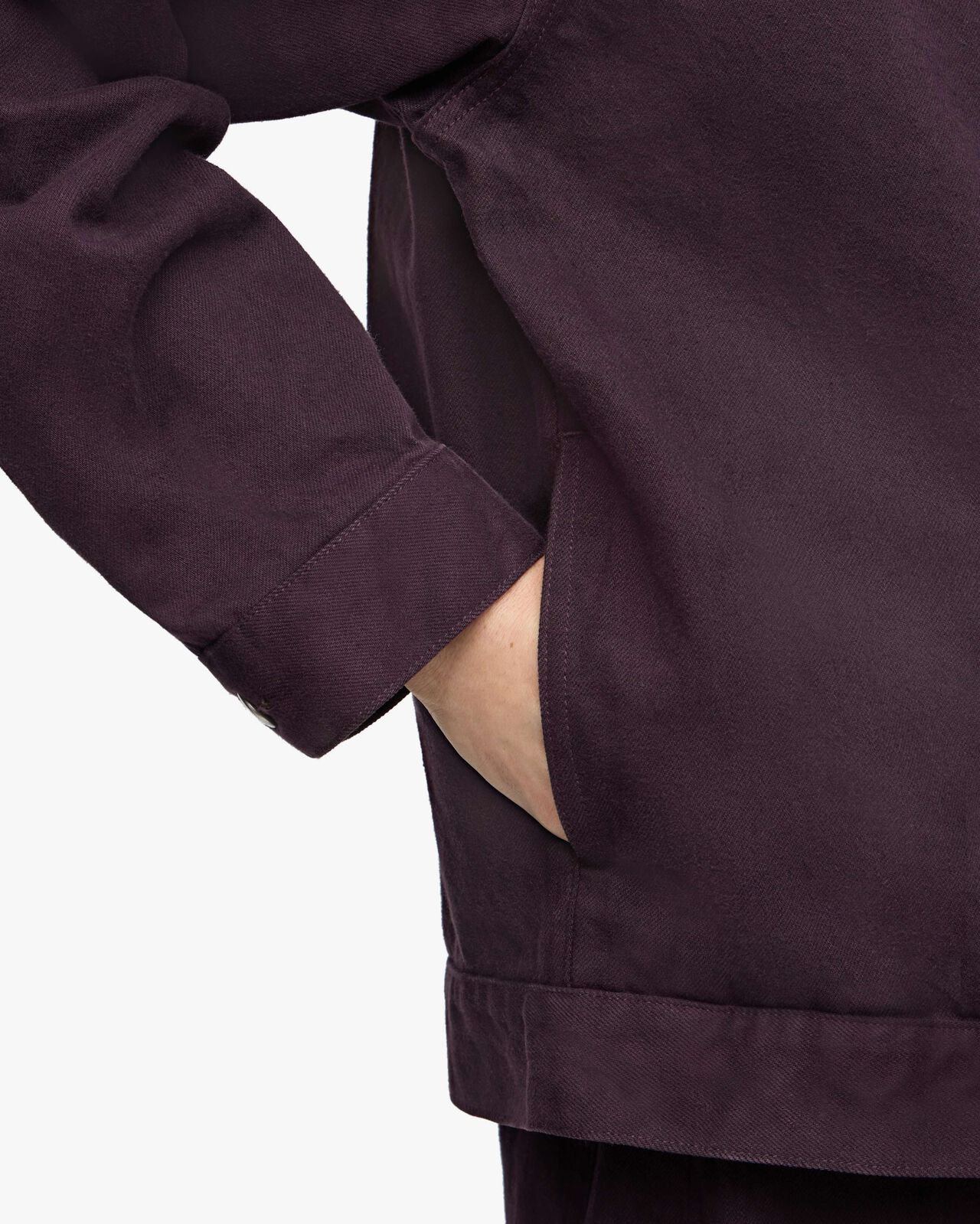 [arriving 8/21] #001 DENIM JACKET - SHIKON,PURPLE, large image number 5