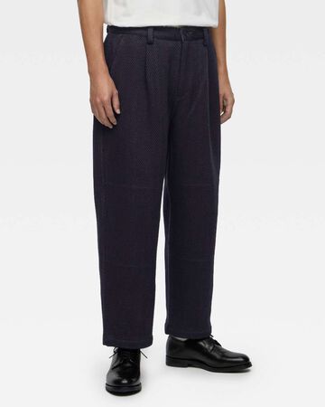 SASHIKO PANTS,Indigo, large image number 1