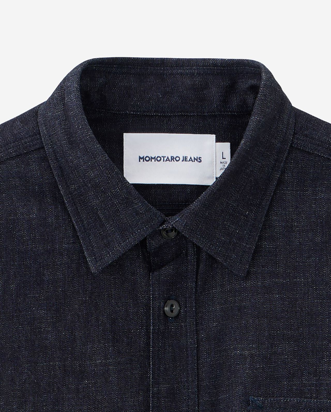TRIPLE STITCH L/S DENIM SHIRT,Indigo, large image number 8