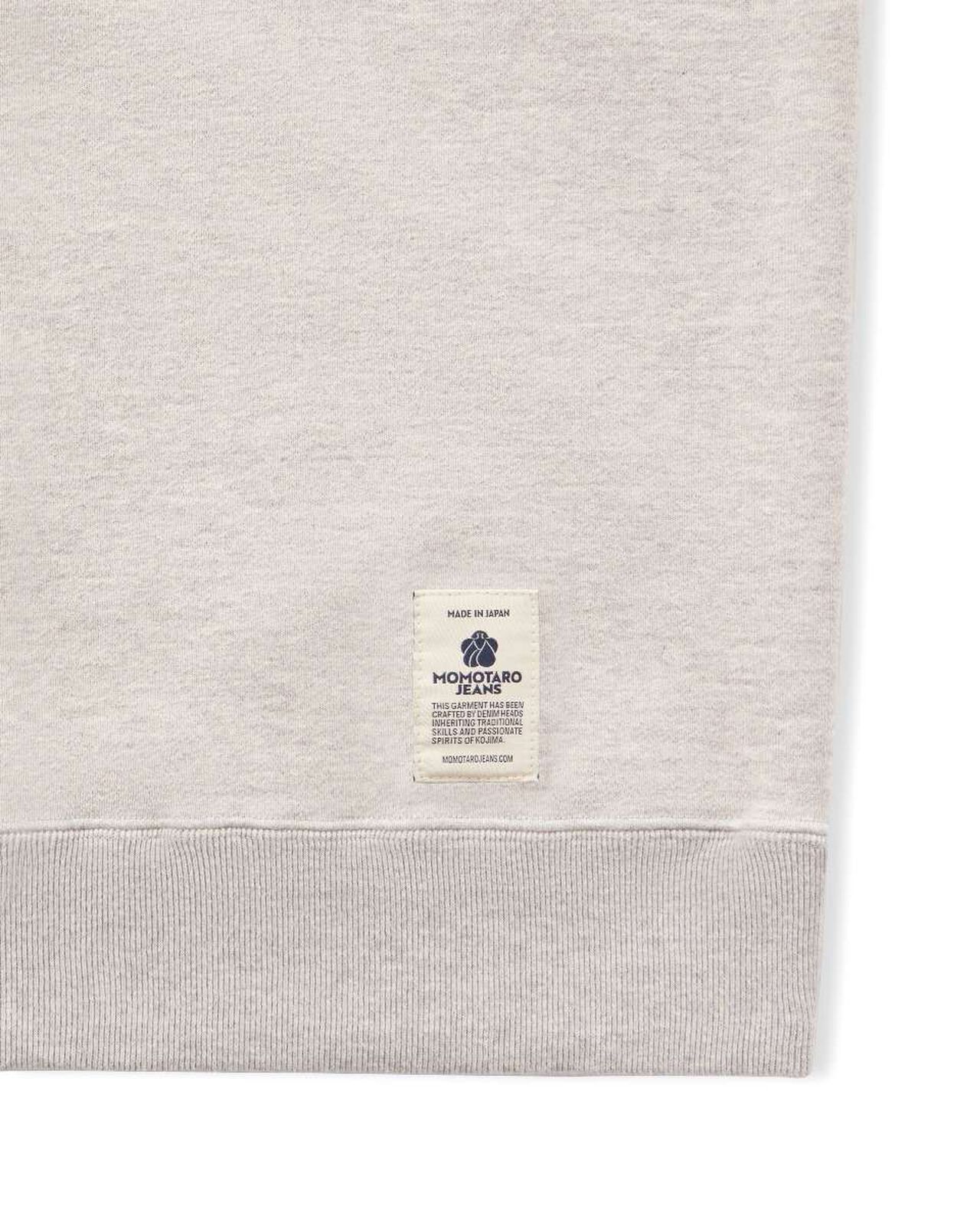HEAVY TERRY SWEAT SHIRT,gris, large image number 10