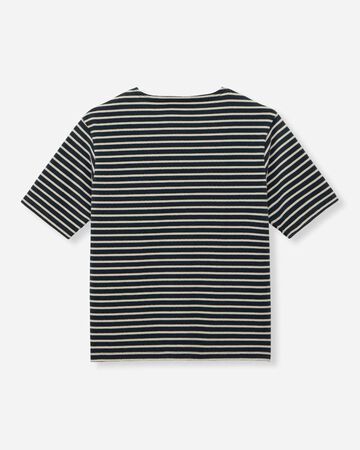 BASQUE BORDER S/S TEE,NAVY, large image number 6