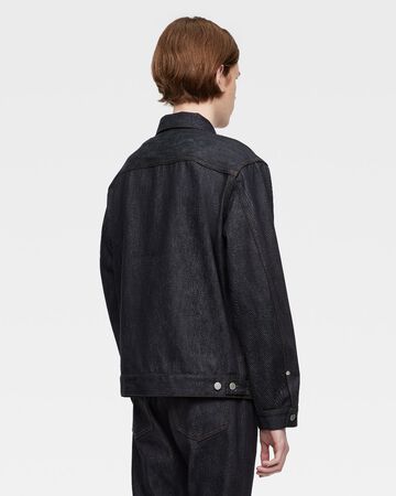#002 CASHMERE DENIM JACKET 13.7oz,Indigo, large image number 2