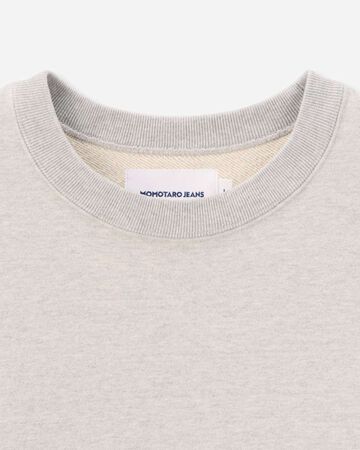 HEAVY TERRY SWEAT SHIRT,gris, large image number 7