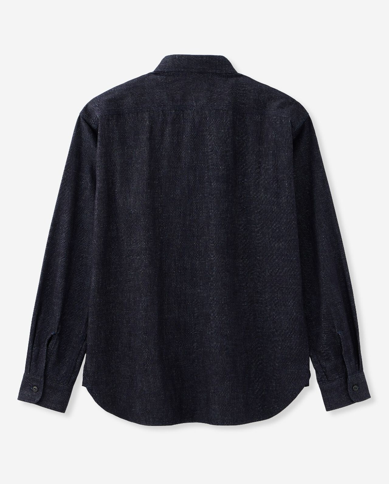 TRIPLE STITCH L/S DENIM SHIRT,Indigo, large image number 6