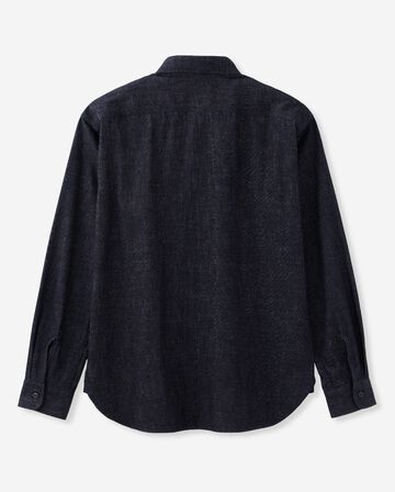 TRIPLE STITCH L/S DENIM SHIRT,Indigo, large image number 6