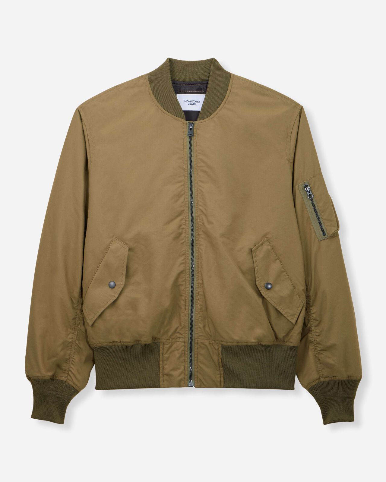 COTTON SILK MA-1,KHAKI, large image number 5