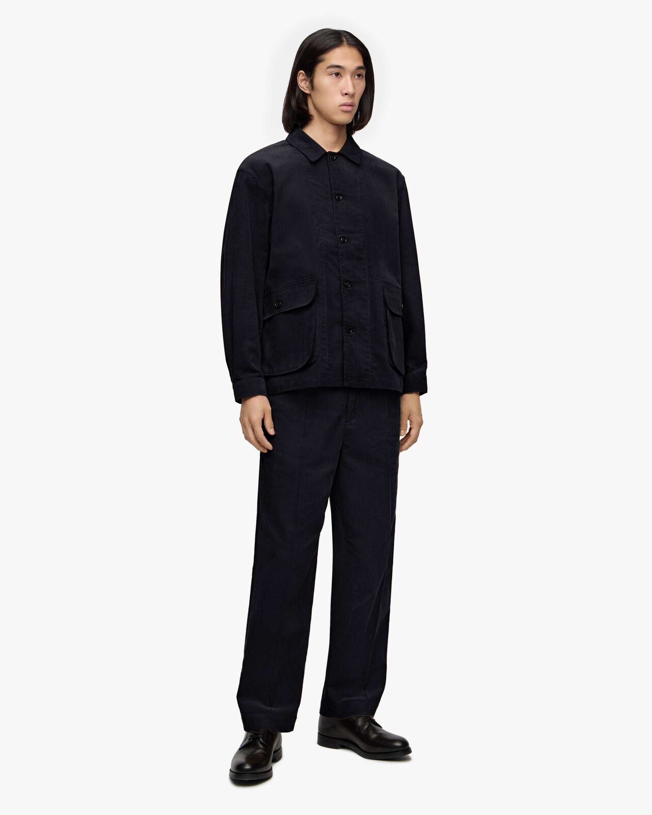 CORDUROY JACKET,BLK, large image number 1