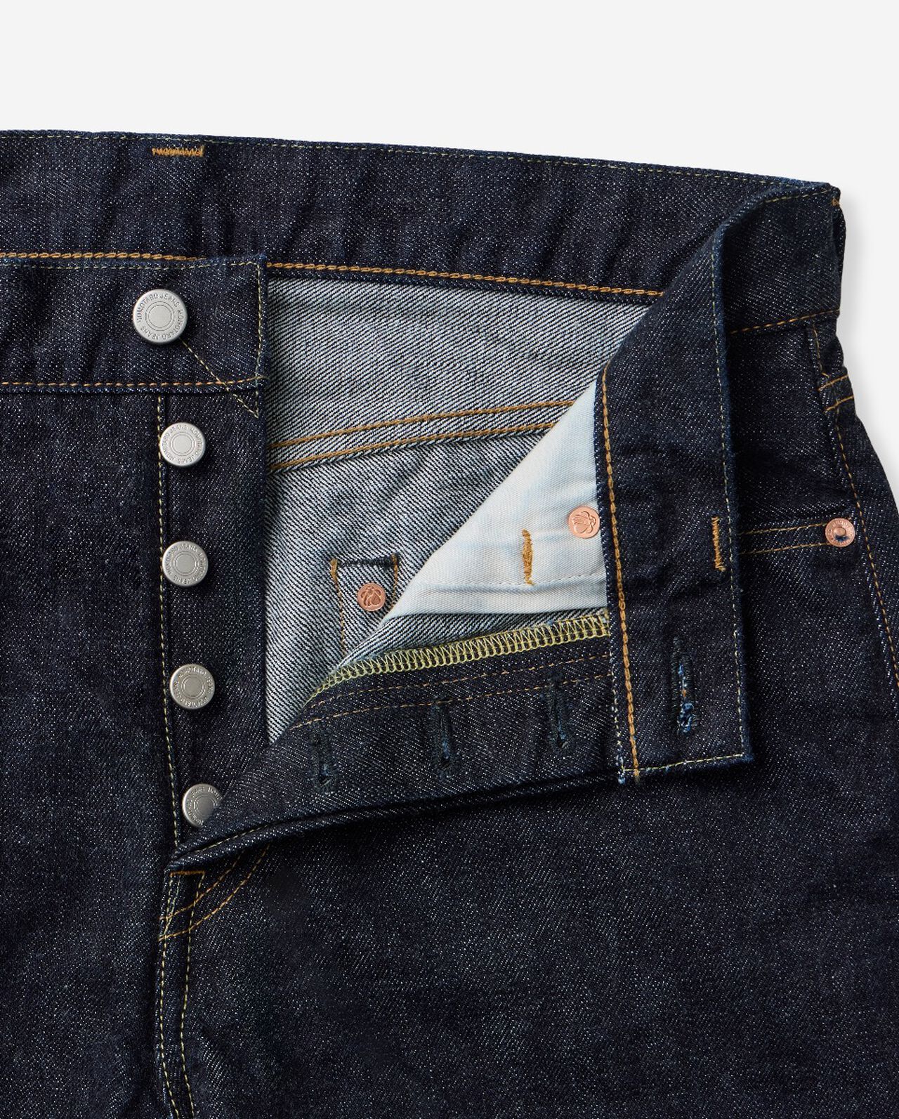 #200 CLASSIC TAPERED 15.7oz BUTTON FLY,Indigo, large image number 11
