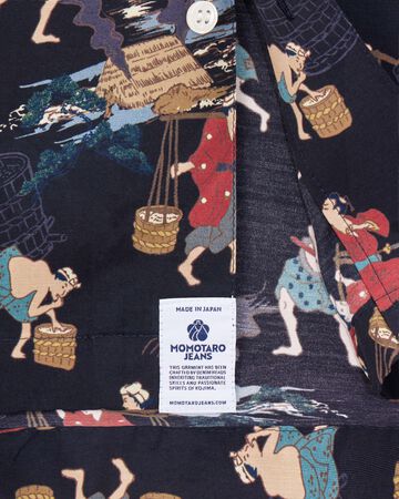 RAYON S/S  SHIRT,BLK, large image number 8