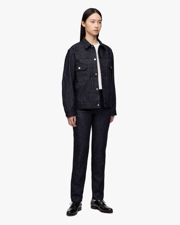 #300 CASHMERE SLIM 13.7oz ZIPPER FLY,Indigo, large image number 7