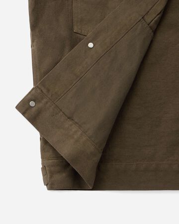 #002 DENIM JACKET - MOSS,KHAKI, large image number 10