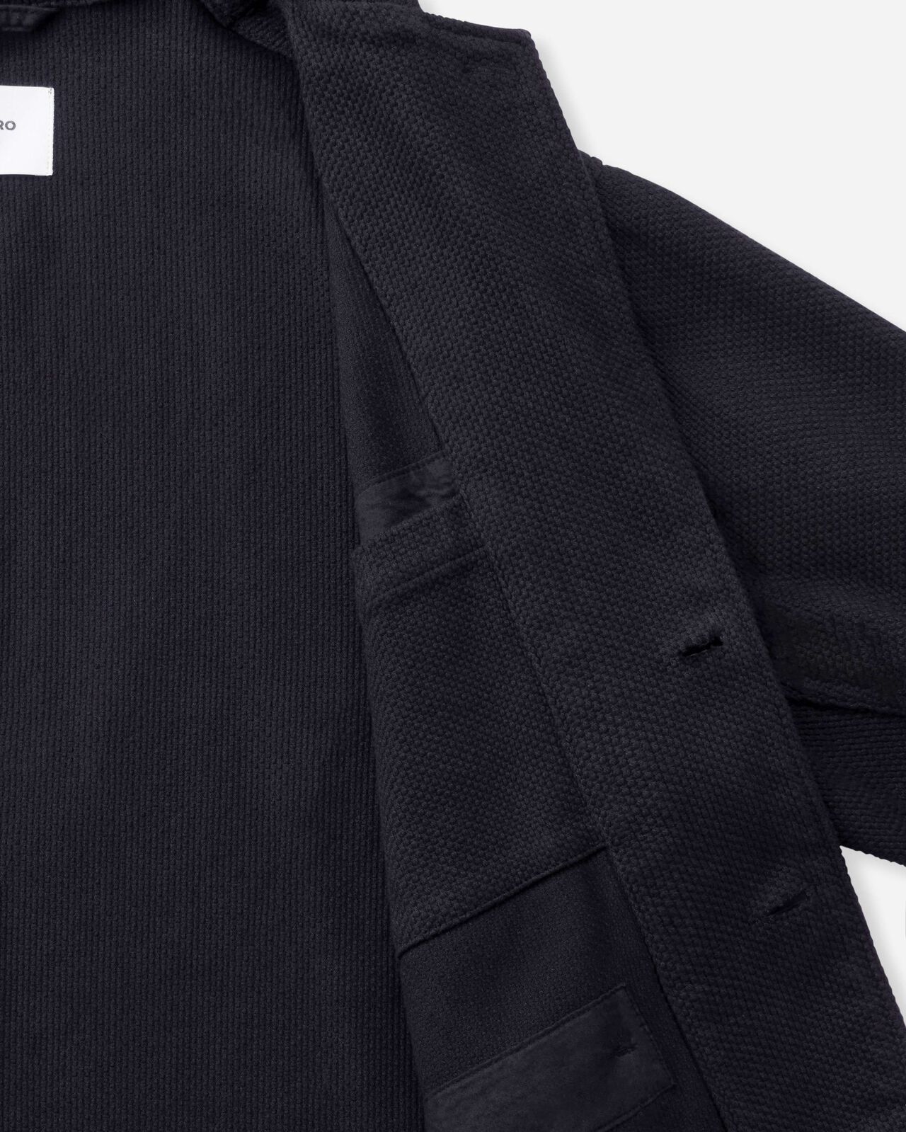 SASHIKO TAILORED JACKET-OVERDYE,Indigo, large image number 7