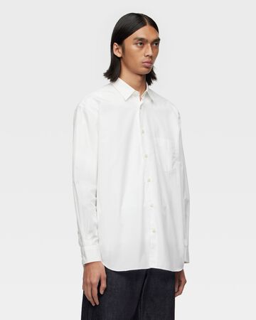 BROAD L/S SHIRT,WHT, large image number 1