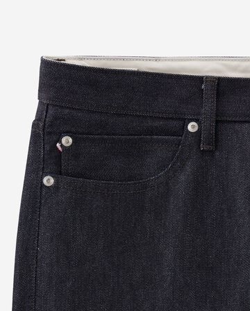 #100 CASHMERE STRAIGHT 13.7oz ZIPPER FLY,Indigo, large image number 13