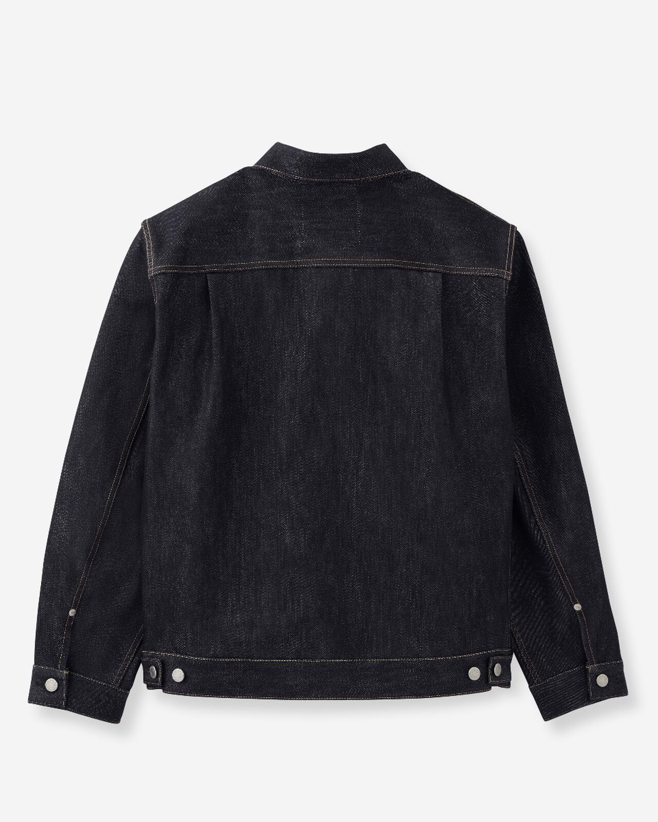 #002 SILK DENIM JACKET 15oz,Indigo, large image number 9