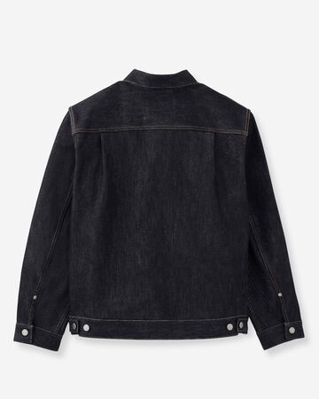#002 SILK DENIM JACKET 15oz,Indigo, large image number 9