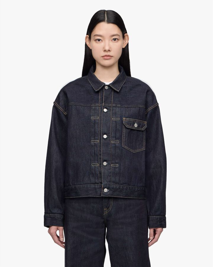 ＃011 DENIM JACKET WOMENS 11oz,, medium