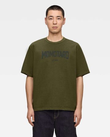 HEAVY OUNCE S/S TEE - ALPHABET (FRONT),OD, large image number 0