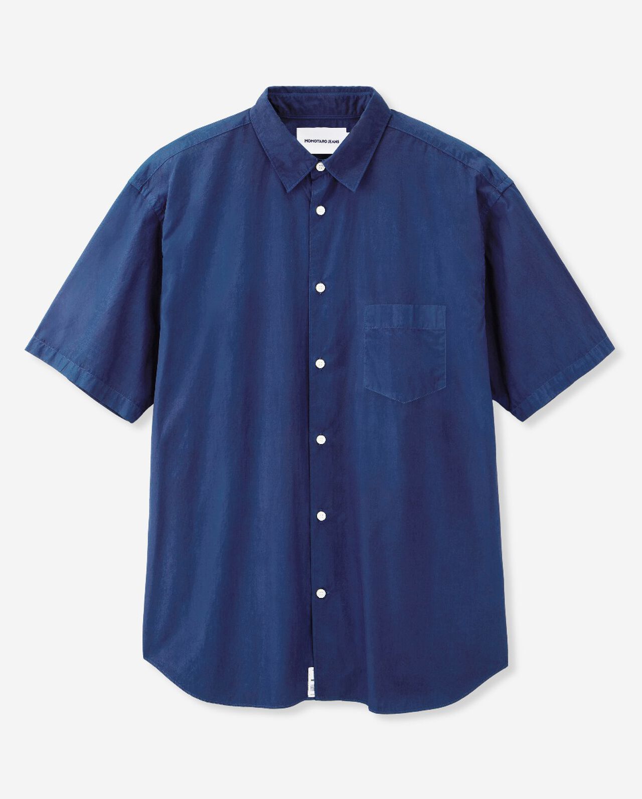 BROAD S/S SHIRT - NATURAL INDIGO,DID, large image number 6