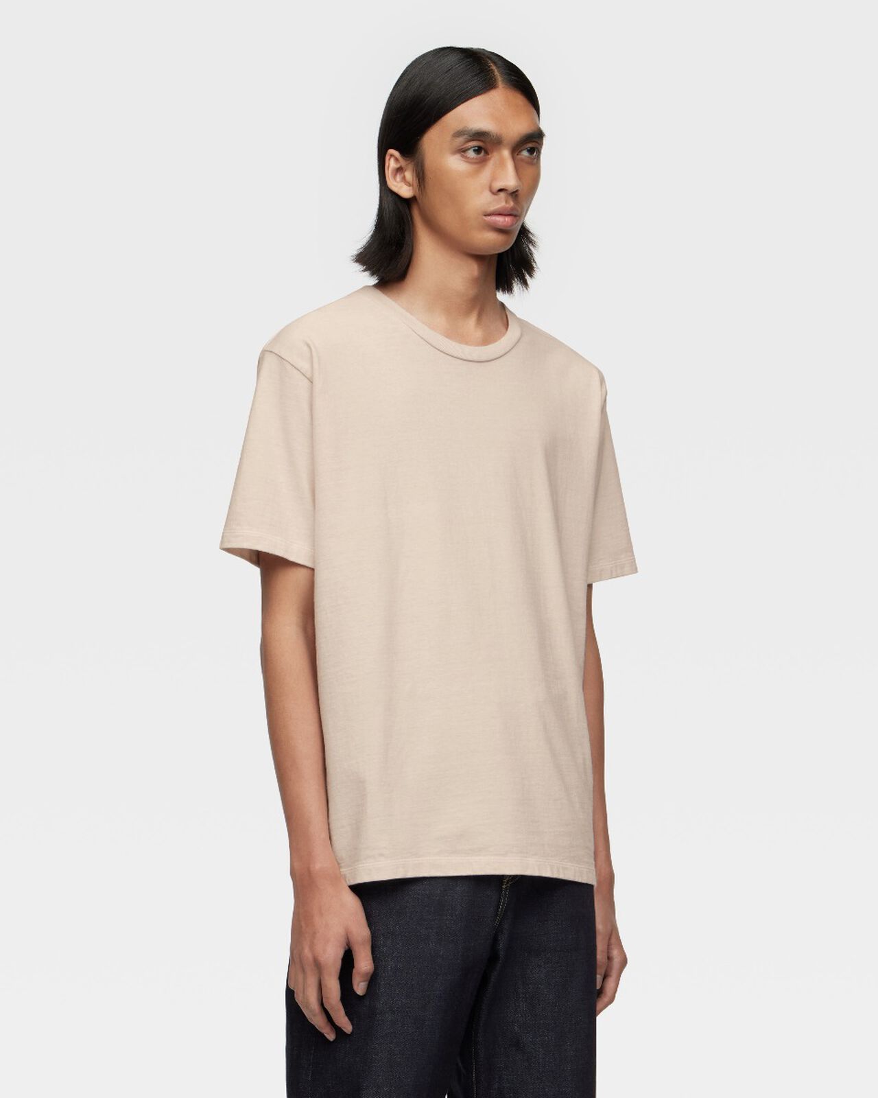 SOFT HEAVY OUNCE S/S TEE - SAKURA DYED,PIN, large image number 1