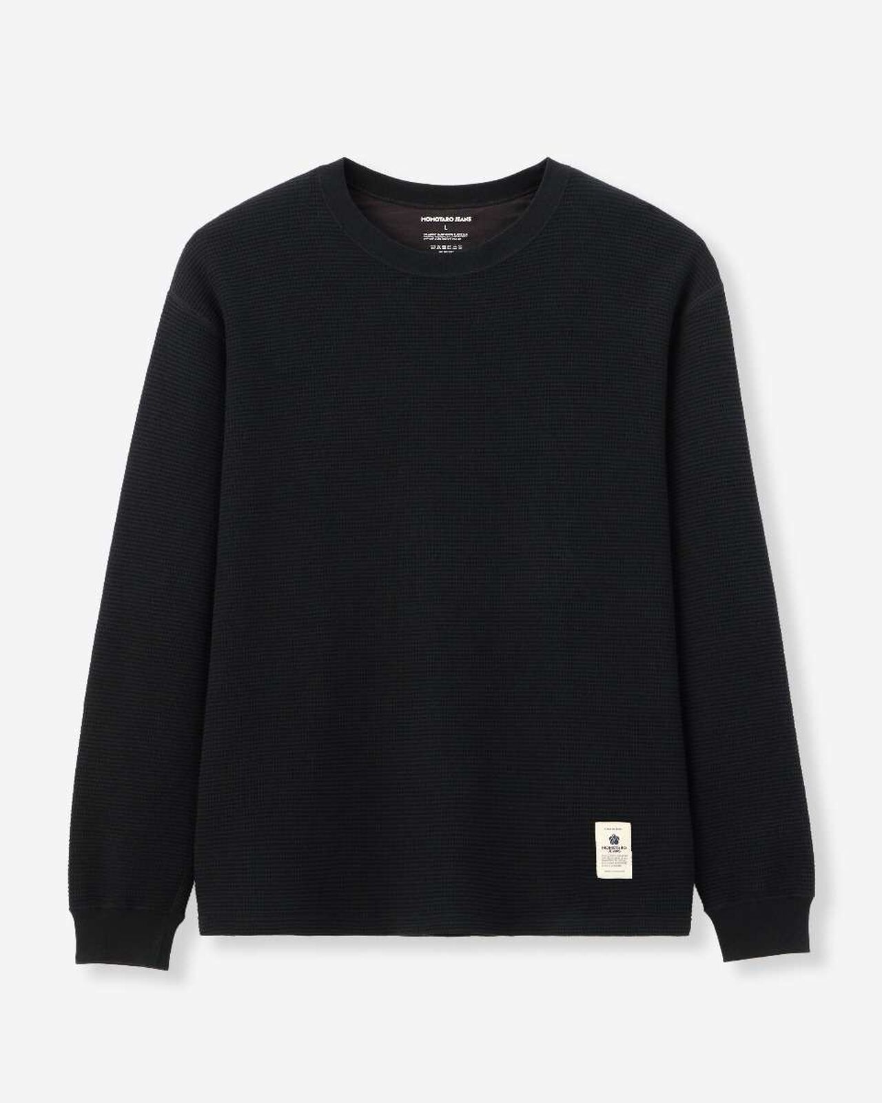 THERMAL L/S TEE,Hitam, large image number 5