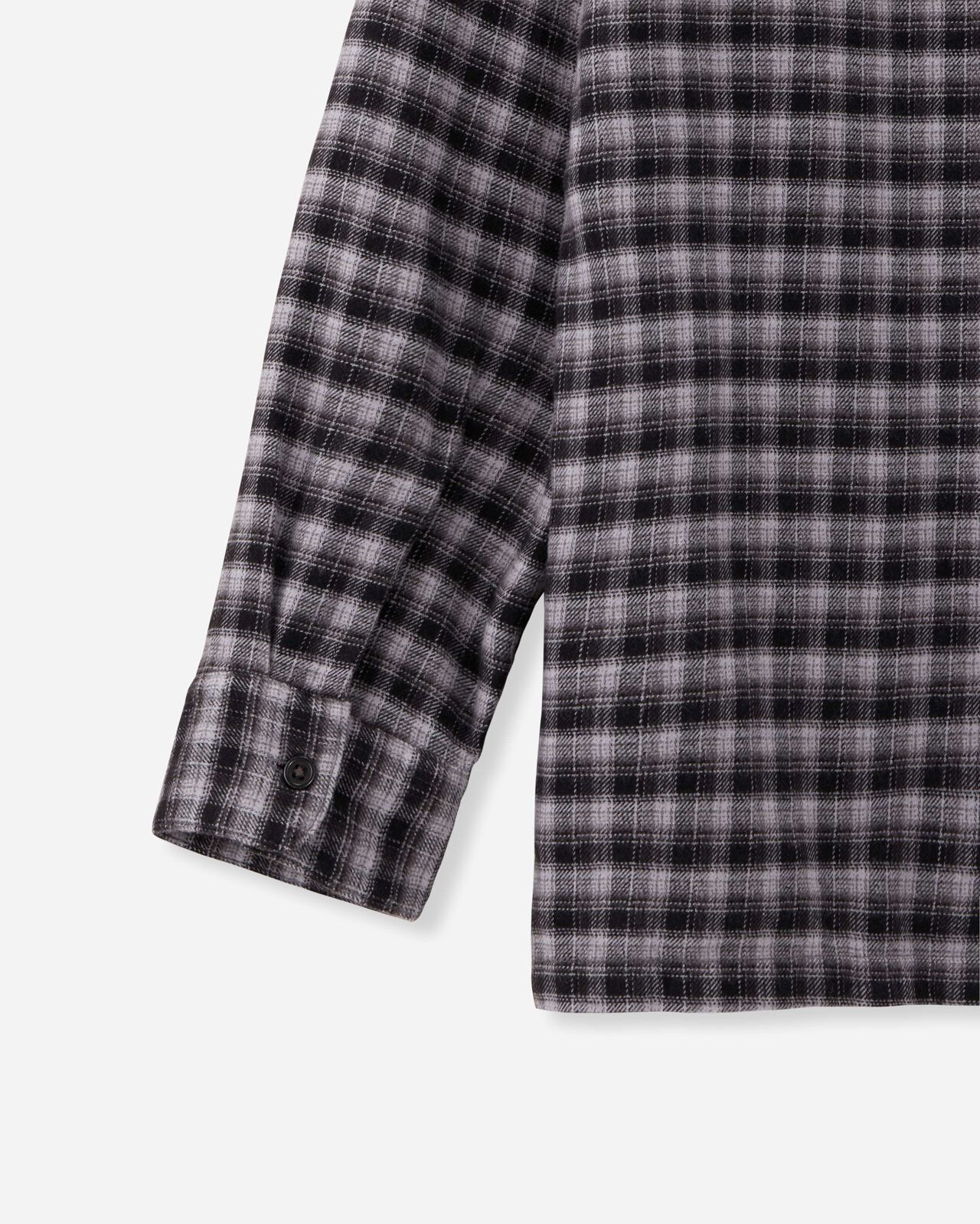 SUPIMA COTTON CHECK SHIRTS,GRY, large image number 9