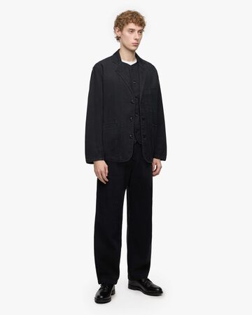 SASHIKO TAILORED JACKET-OVERDYE,BLK, large image number 1