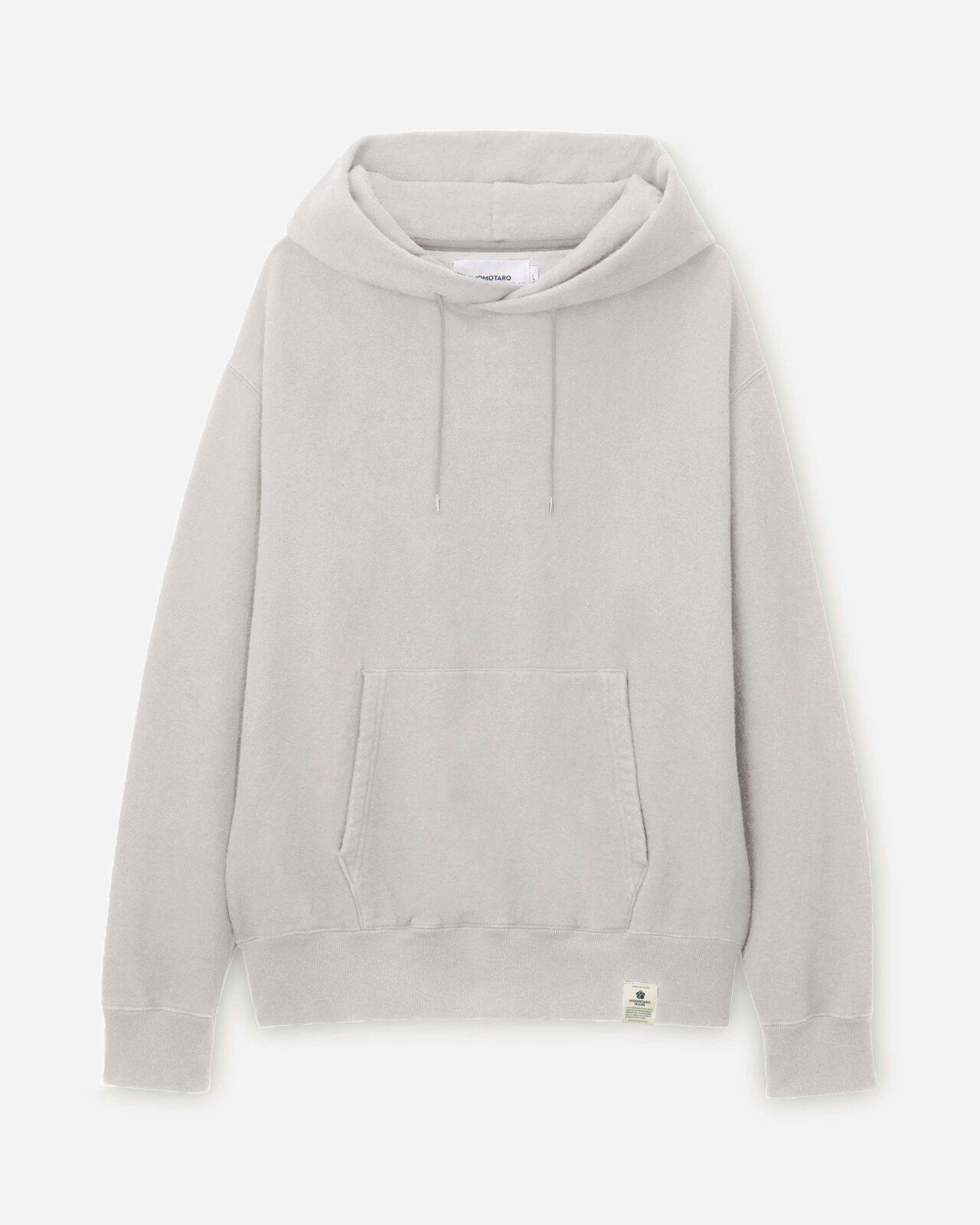 LOOPWHEEL SWEAT HOODY P/O,GRY, large image number 4