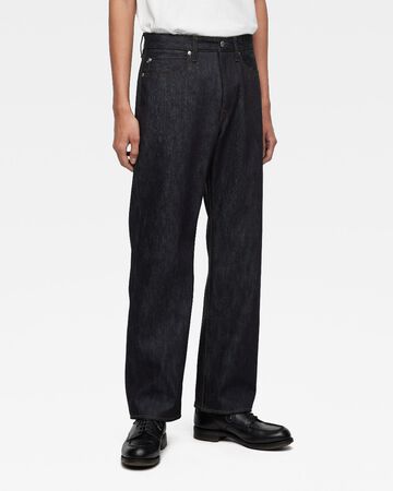 #100 CASHMERE STRAIGHT 13.7oz ZIPPER FLY,Indigo, large image number 1