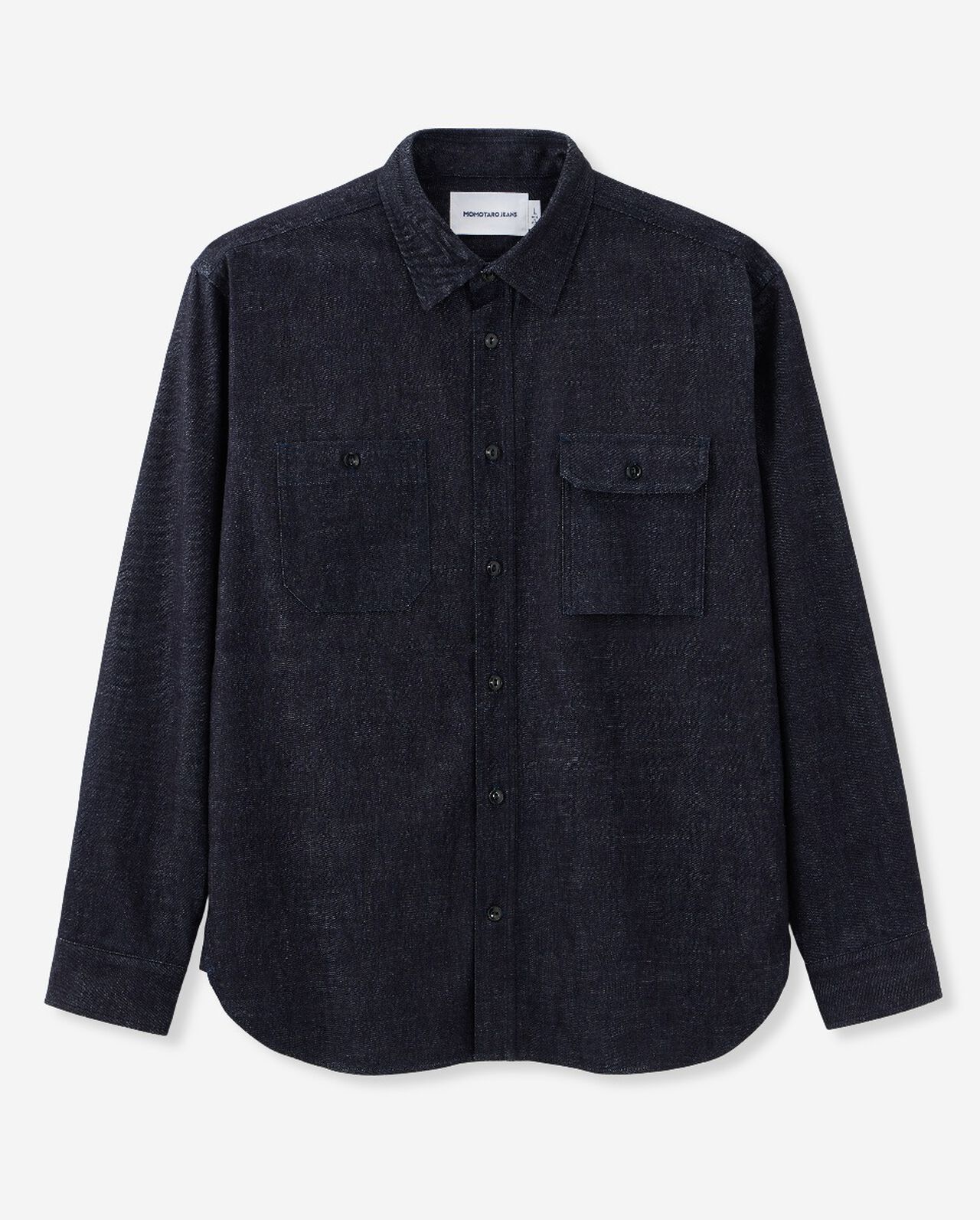 TRIPLE STITCH L/S DENIM SHIRT,Indigo, large image number 5