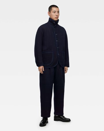 HEAVY SASHIKO JACKET,Indigo, large image number 3